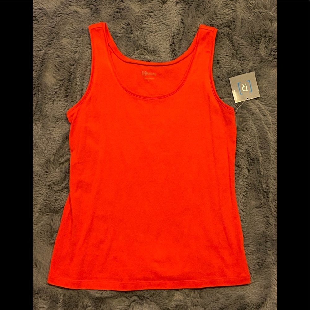 Relativity red women’s tank top BNWT